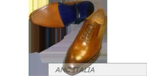 Shoes made by hand, the Norwegian system goodyear welt